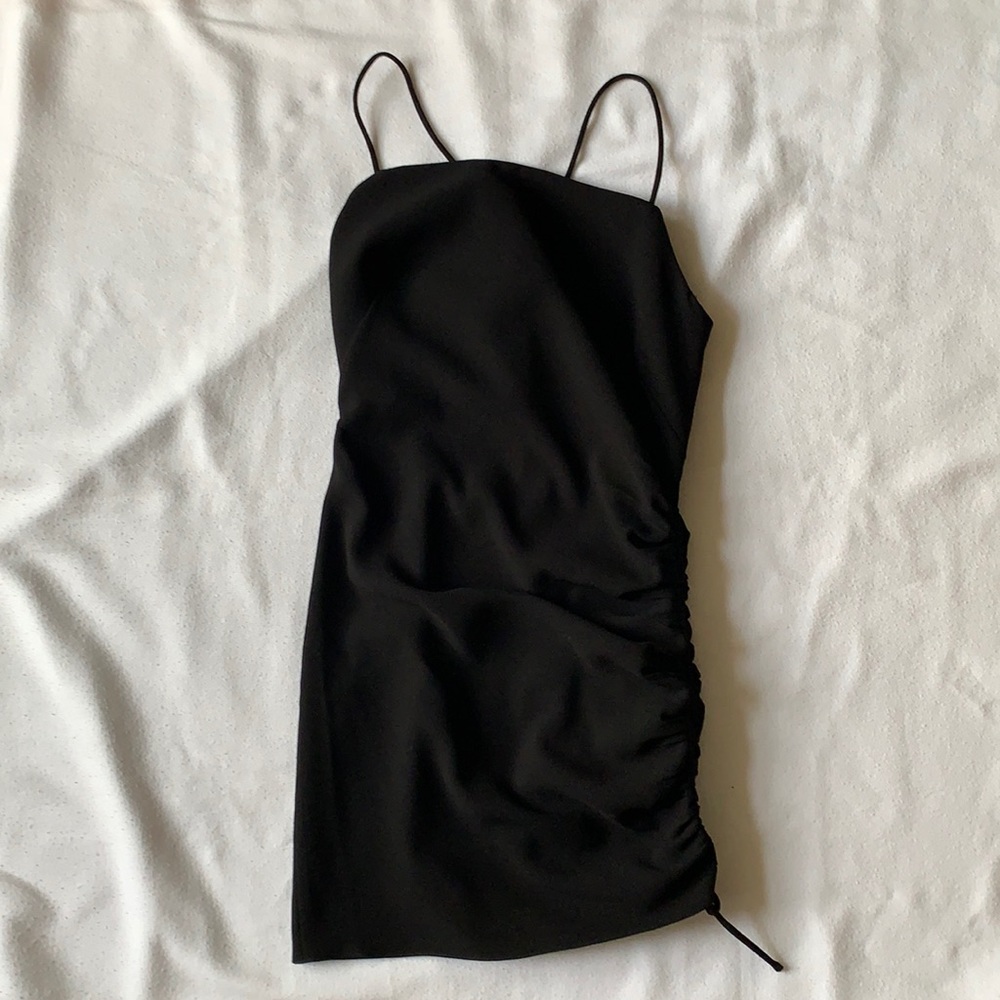 Zara Draped Mini Dress